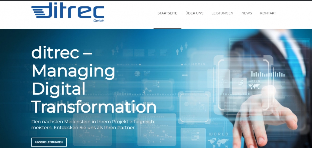 Launch der Webseite im neuen Design